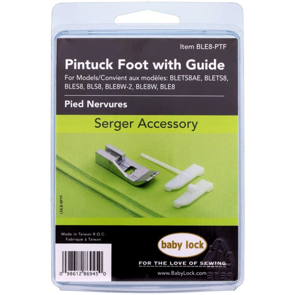 Pintucking Foot with Guides, Babylock #BLE8-PTF Online Sale - Image 2