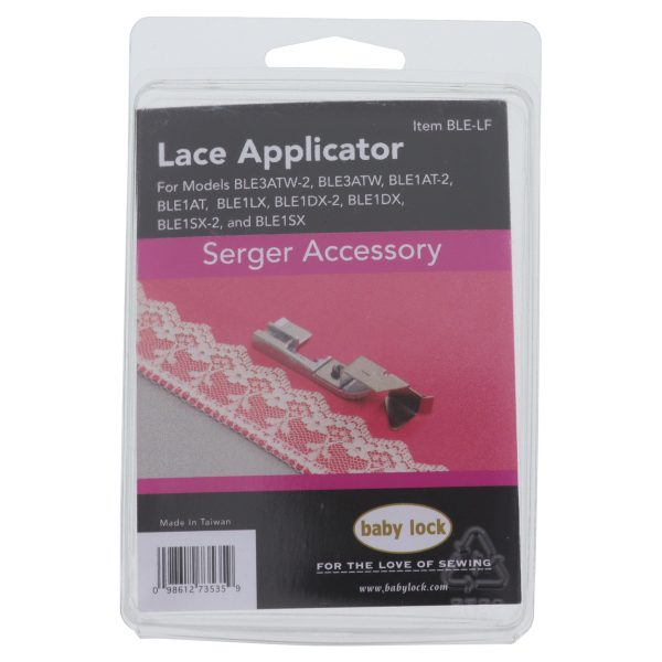 Lace Applicator Foot, Babylock #BLE-LF Cheap - Image 4