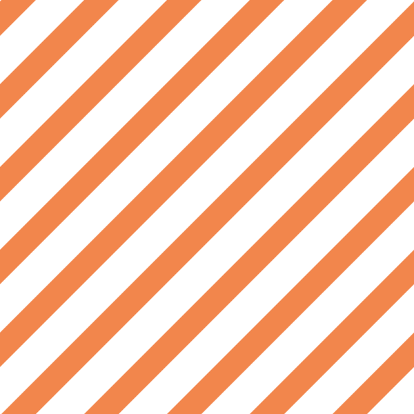 Diagonal Stripe Fabric - Soft Orange For Discount