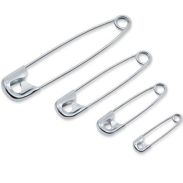 100pk Assorted Safety Pins (Sizes 0-3), Dritz Discount - Image 3