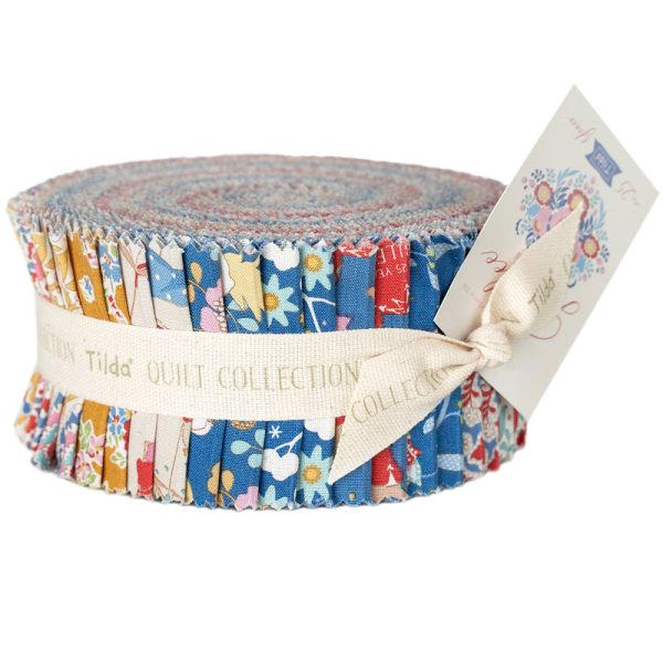 Tilda Fabrics, Jubilee Collection 40pc Fabric Roll For Discount - Image 4