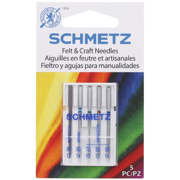 Schmetz Felt & Craft Needles (5pk) - Assorted Online