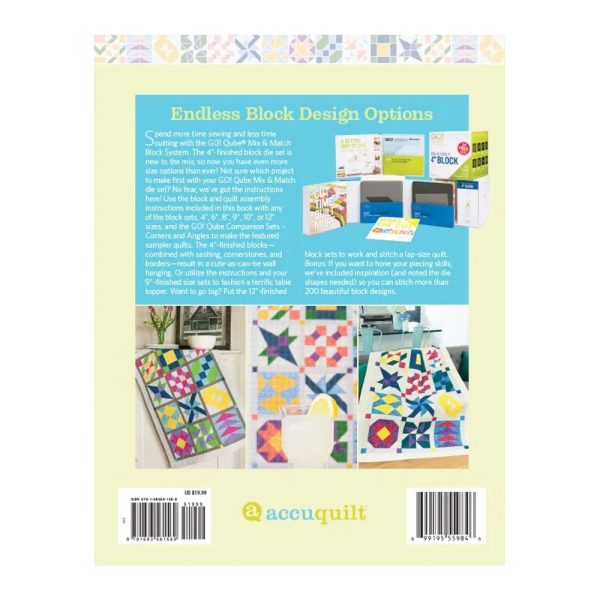 Accuquilt GO! Qube Mix & Match Block System Pattern Book For Cheap - Image 4