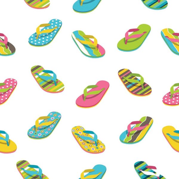 Flip Flops Variation #2 Fabric Sale