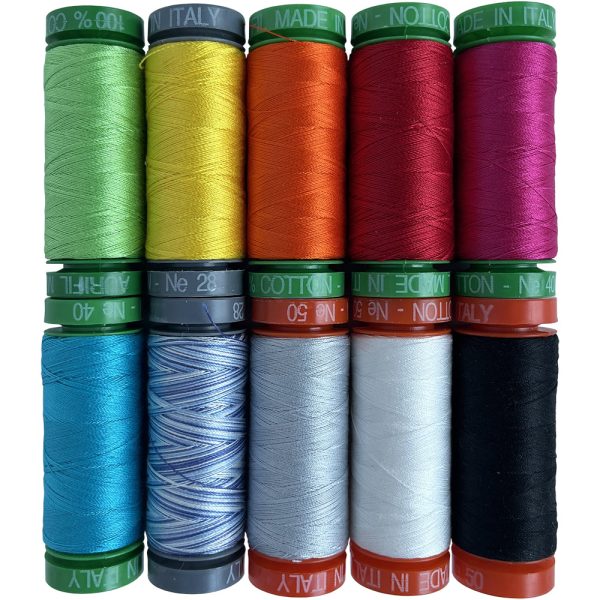 Aurifil We Sew Too: Make, Mend, & Recreate 10 Spool Thread Collection Supply