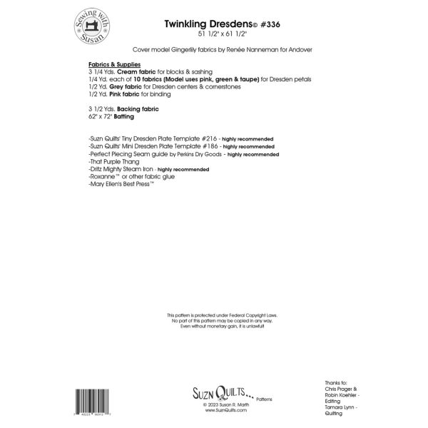 Twinkling Dresdens Quilt Pattern Fashion - Image 3