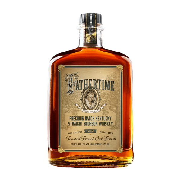 [Pre-order] Fathertime Bourbon “Twins” Toasted French Oak Finish (375mL) – Selected by Jim Gaffigan Online
