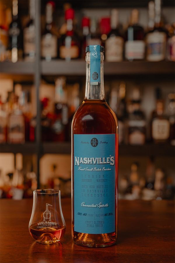 Nashville Barrel Co. Connected Spirits Cask Strength Bourbon Online Hot Sale